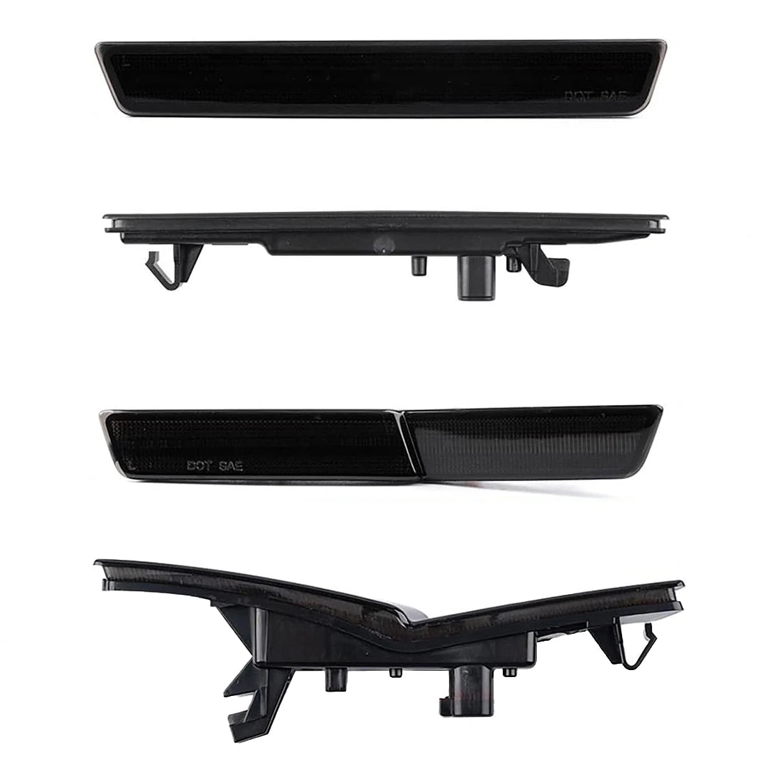 4Pcs LED Front & Rear Side Fender Marker